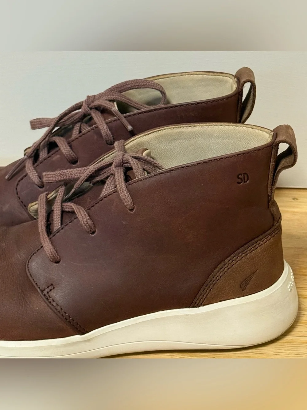 Red Wing Women 6 Zero-G Lite 2035 Mauve Steel Toe SD Work Chukka Boots Gorpcore